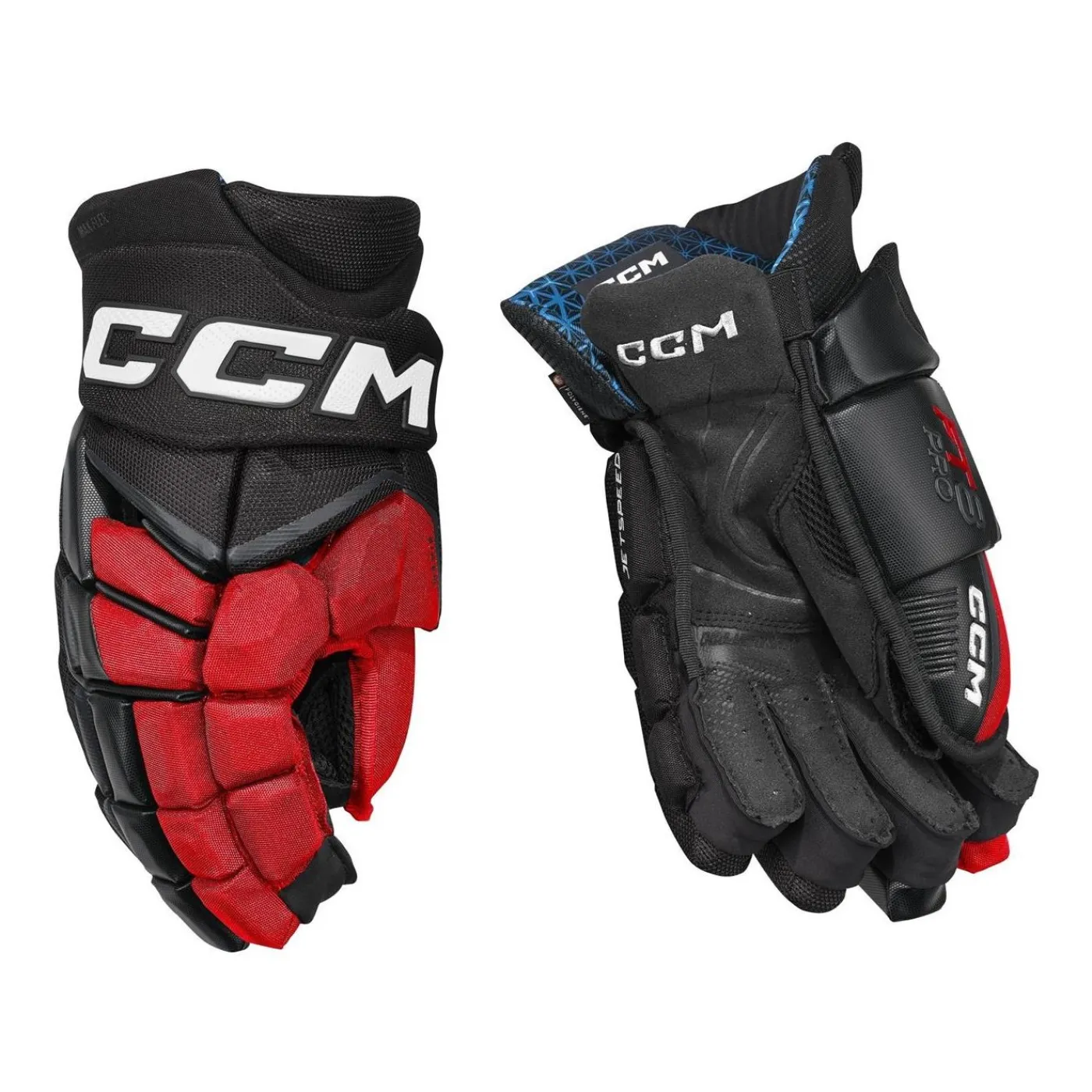 Outlet Hockeyhandskar Jetspeed FT8 Pro Sr Black/Red/White Hockeyhandskar Senior