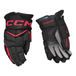 New Hockeyhandskar Jetspeed FT8 Sr Black/Red Hockeyhandskar Senior