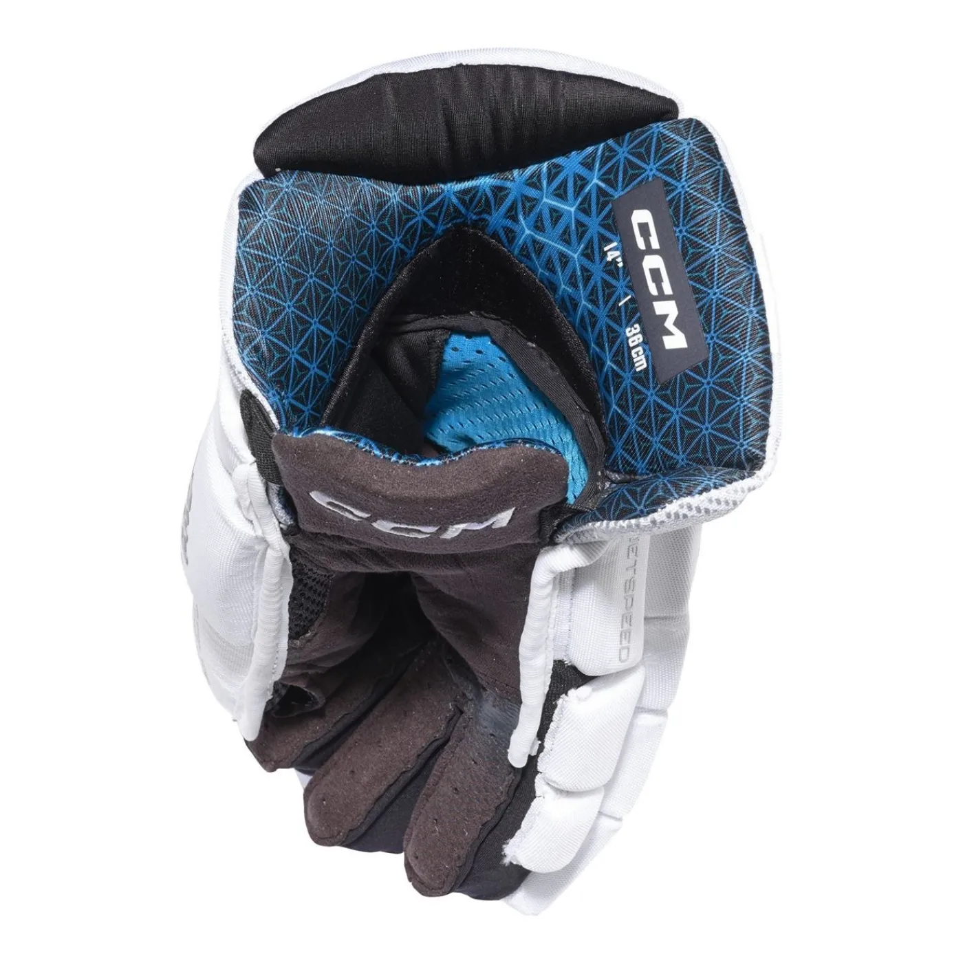 Best Hockeyhandskar Jetspeed FT8 Pro White Sr Hockeyhandskar Senior