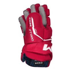 Hot Hockeyhandskar Jetspeed FT880 Jr Red/White Hockeyhandskar Junior|Hockeyutrustning Junior