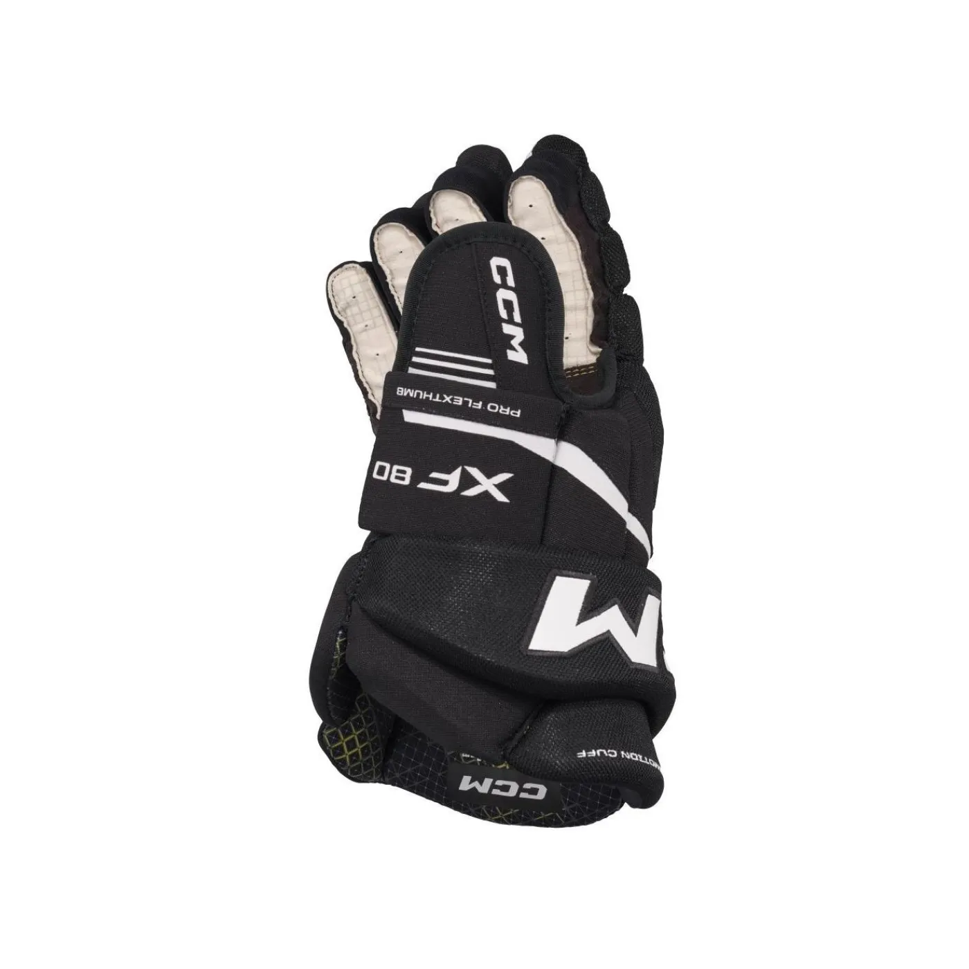 Hot Hockeyhandskar Tacks XF 80 Jr Black/White Hockeyhandskar Junior|Hockeyutrustning Junior
