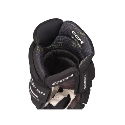 Hot Hockeyhandskar Tacks XF 80 Jr Black/White Hockeyhandskar Junior|Hockeyutrustning Junior