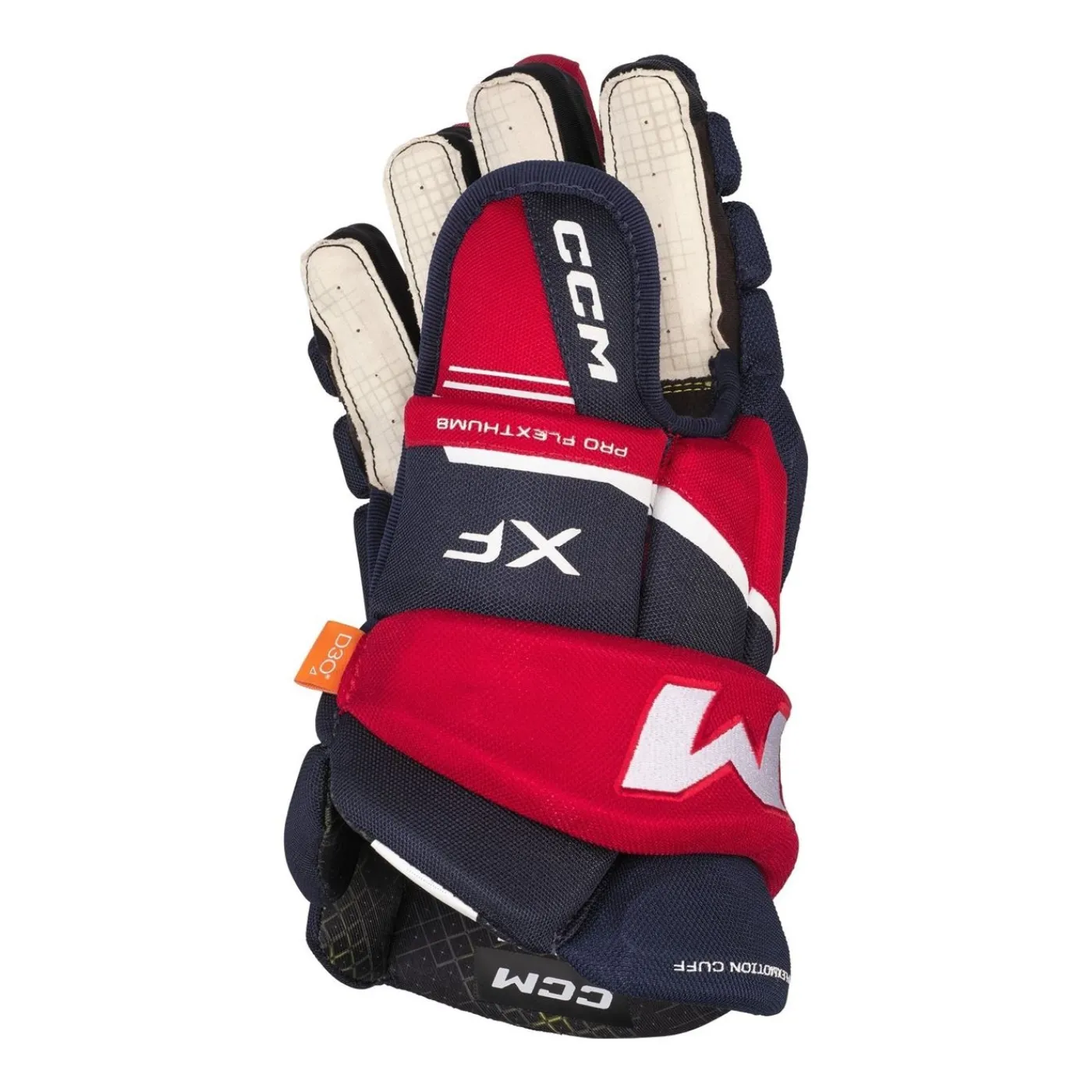 Hockeyhandskar Tacks XF Jr Navy/Red/White Hockeyhandskar Junior|Hockeyutrustning Junior