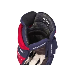 Clearance Hockeyhandskar Tacks XF 80 Jr Navy/Red/White Hockeyhandskar Junior