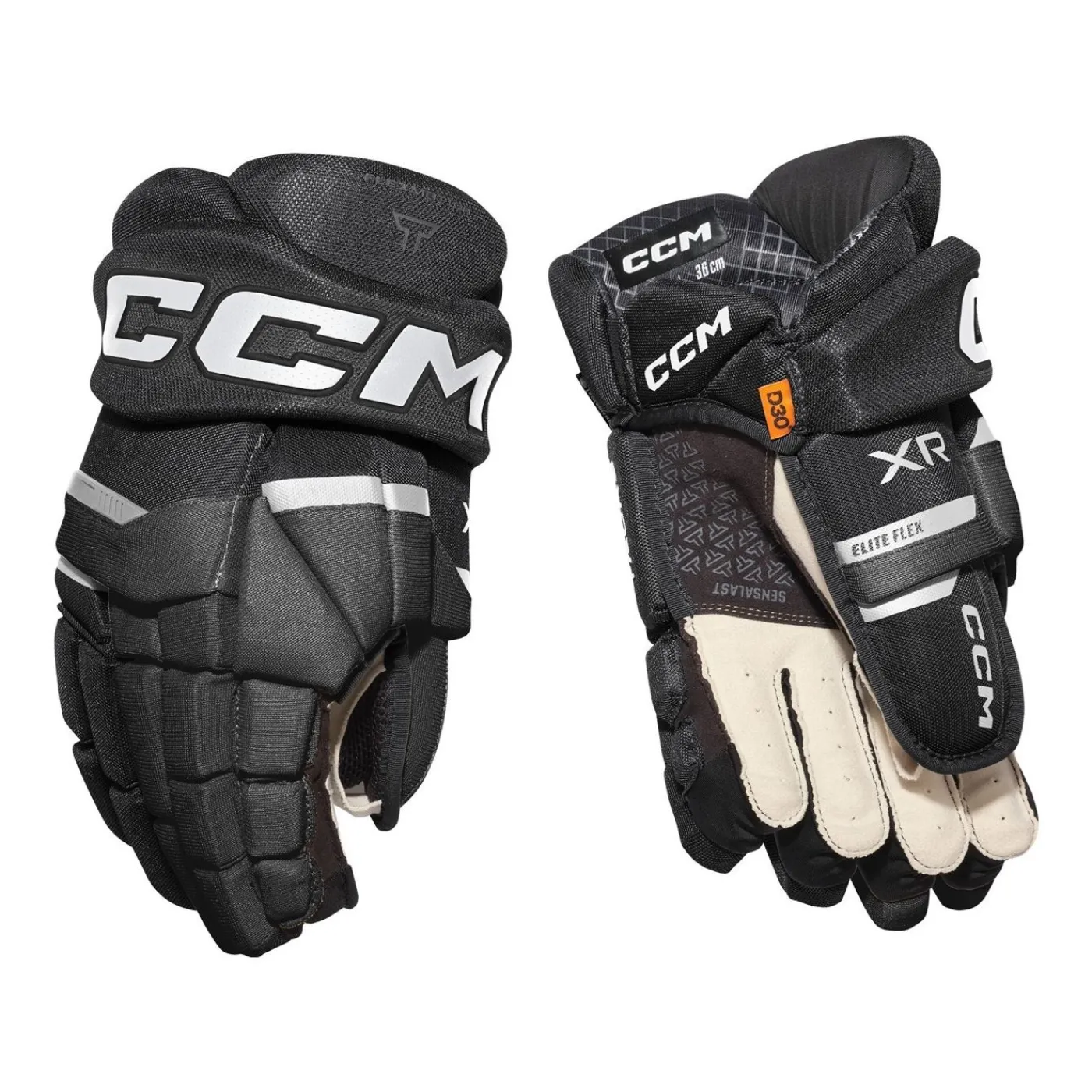 Discount Hockeyhandskar Tacks XR Sr Black/White Ccm|Hockeyhandskar Senior