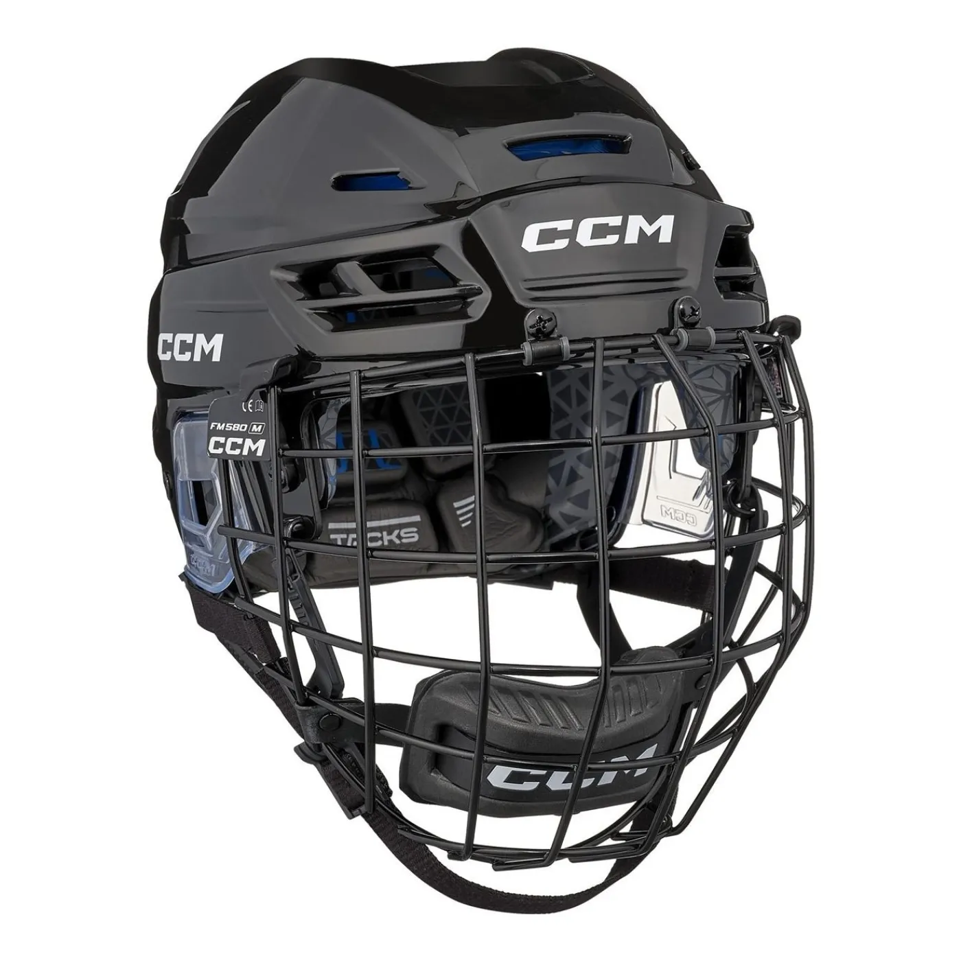 Hockeyhjälm 310 Combo Jr Black Ccm