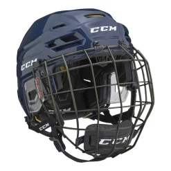 Clearance Hockeyhjälm 310 Combo Jr Navy Ccm