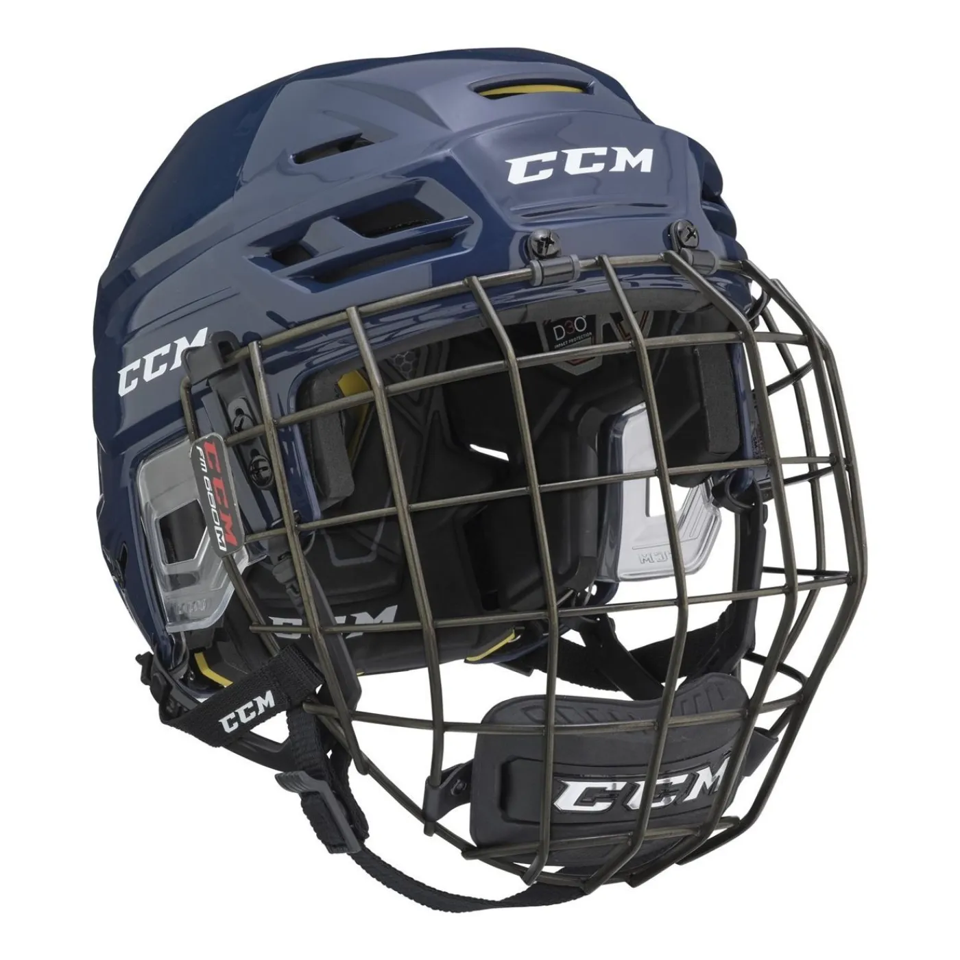Clearance Hockeyhjälm 310 Combo Jr Navy Ccm