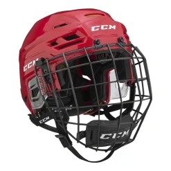 Clearance Hockeyhjälm 310 Combo Sr Red Ccm
