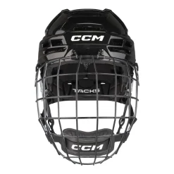 Hockeyhjälm Tacks 720 Combo Black Hockeyhjälmar Med Galler