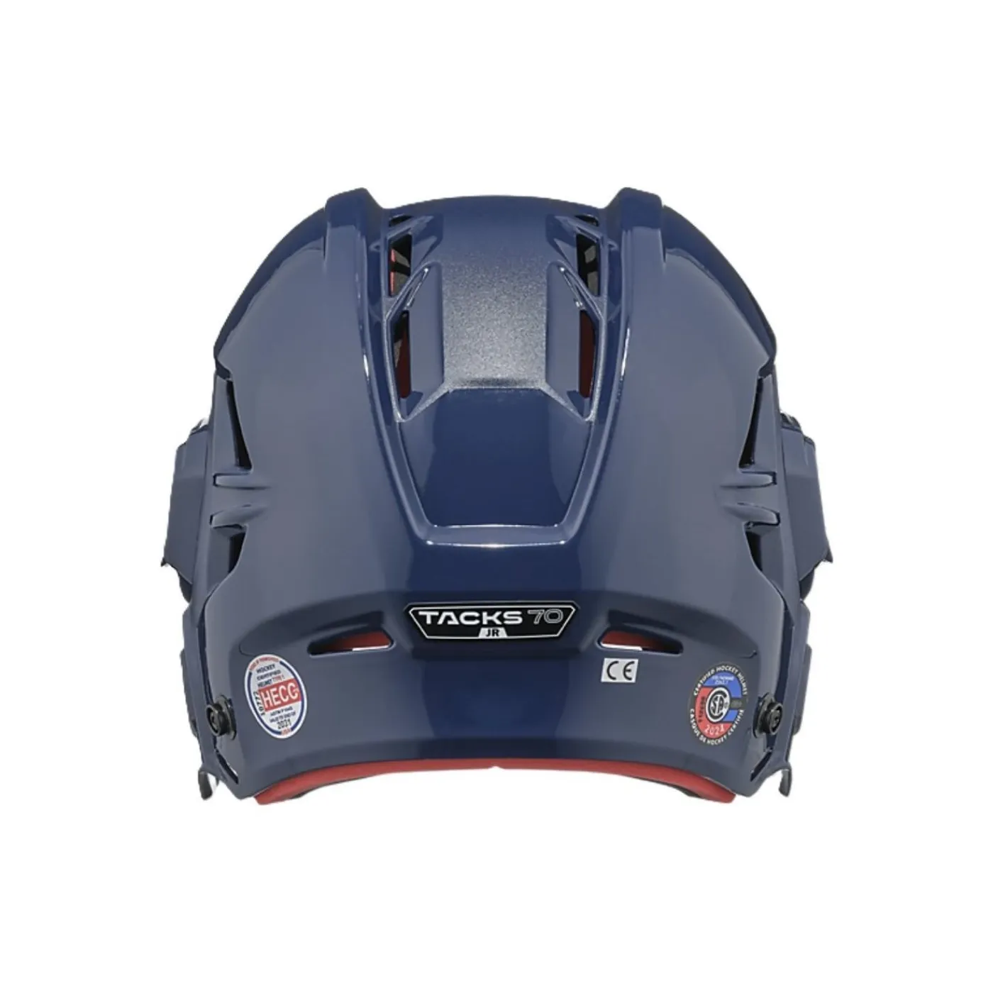 Clearance Hockeyhjälm Tacks 70 Combo Jr Navy Hockeyhjälmar Med Galler|Hockeyutrustning Junior