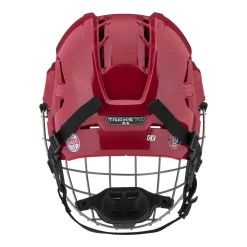 Clearance Hockeyhjälm Tacks 70 Combo Jr Red Hockeyhjälmar Med Galler|Hockeyutrustning Junior