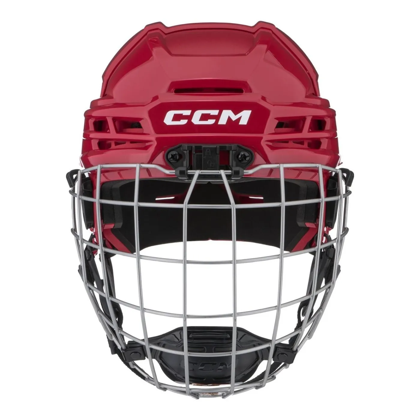 Clearance Hockeyhjälm Tacks 70 Combo Jr Red Hockeyhjälmar Med Galler|Hockeyutrustning Junior