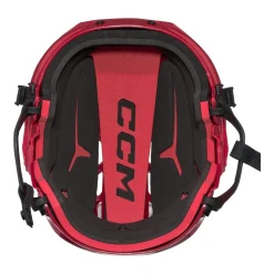 Clearance Hockeyhjälm Tacks 70 Combo Jr Red Hockeyhjälmar Med Galler|Hockeyutrustning Junior