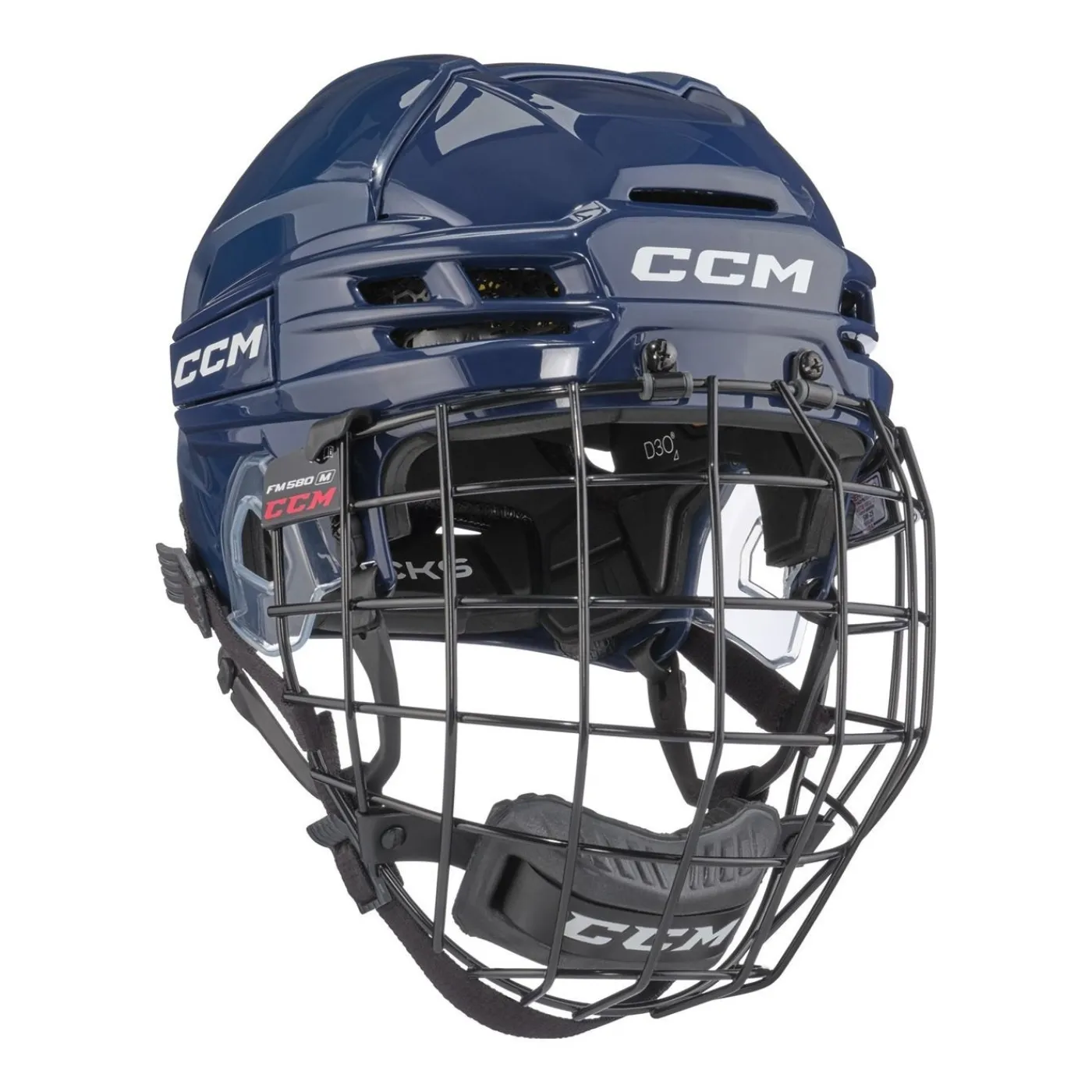 Sale Hockeyhjälm Tacks 720 Combo Navy Hockeyhjälmar Med Galler