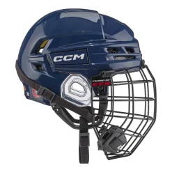 Sale Hockeyhjälm Tacks 720 Combo Navy Hockeyhjälmar Med Galler