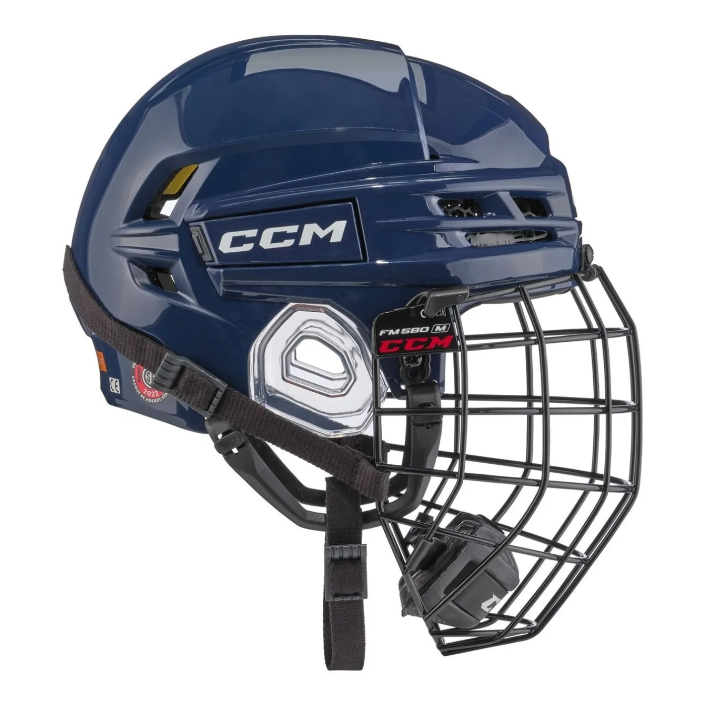 Sale Hockeyhjälm Tacks 720 Combo Navy Hockeyhjälmar Med Galler