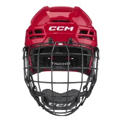Sale Hockeyhjälm Tacks 720 Combo Red Hockeyhjälmar Med Galler