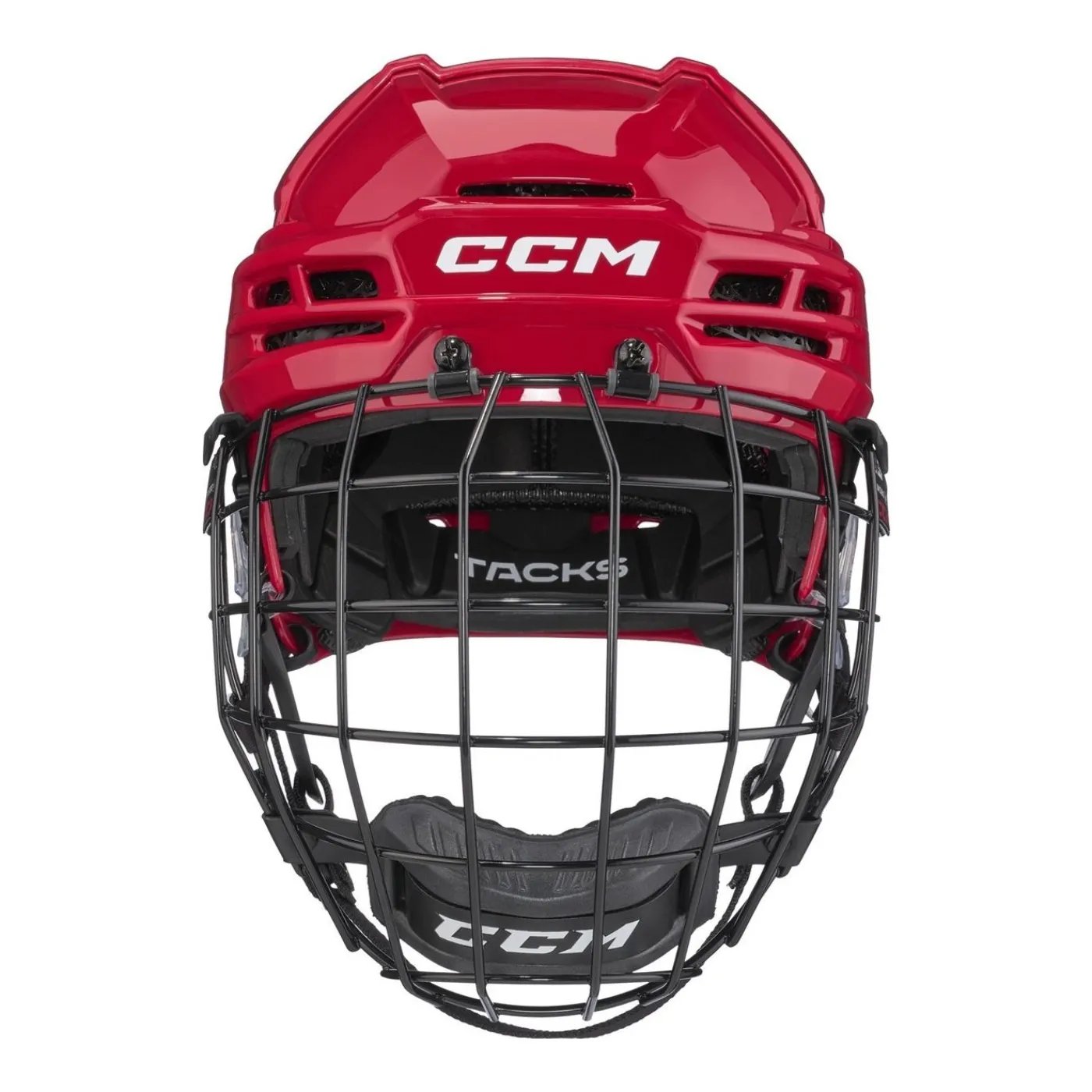 Sale Hockeyhjälm Tacks 720 Combo Red Hockeyhjälmar Med Galler