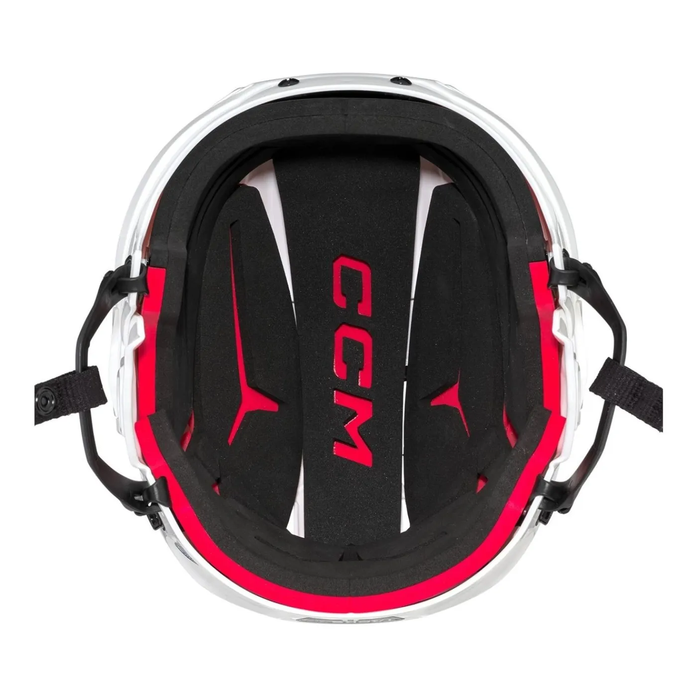 Clearance Hockeyhjälm Tacks 70 Combo Sr White Hockeyhjälmar Med Galler