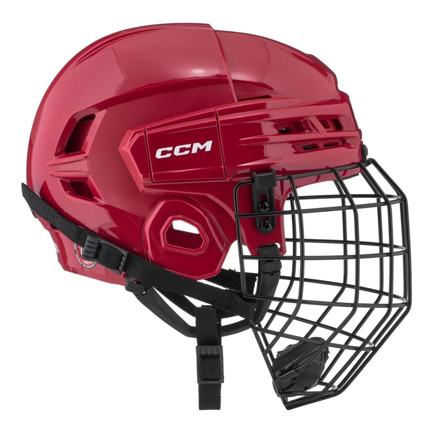 Best Hockeyhjälm Tacks 70 Combo Sr Red Hockeyhjälmar Med Galler