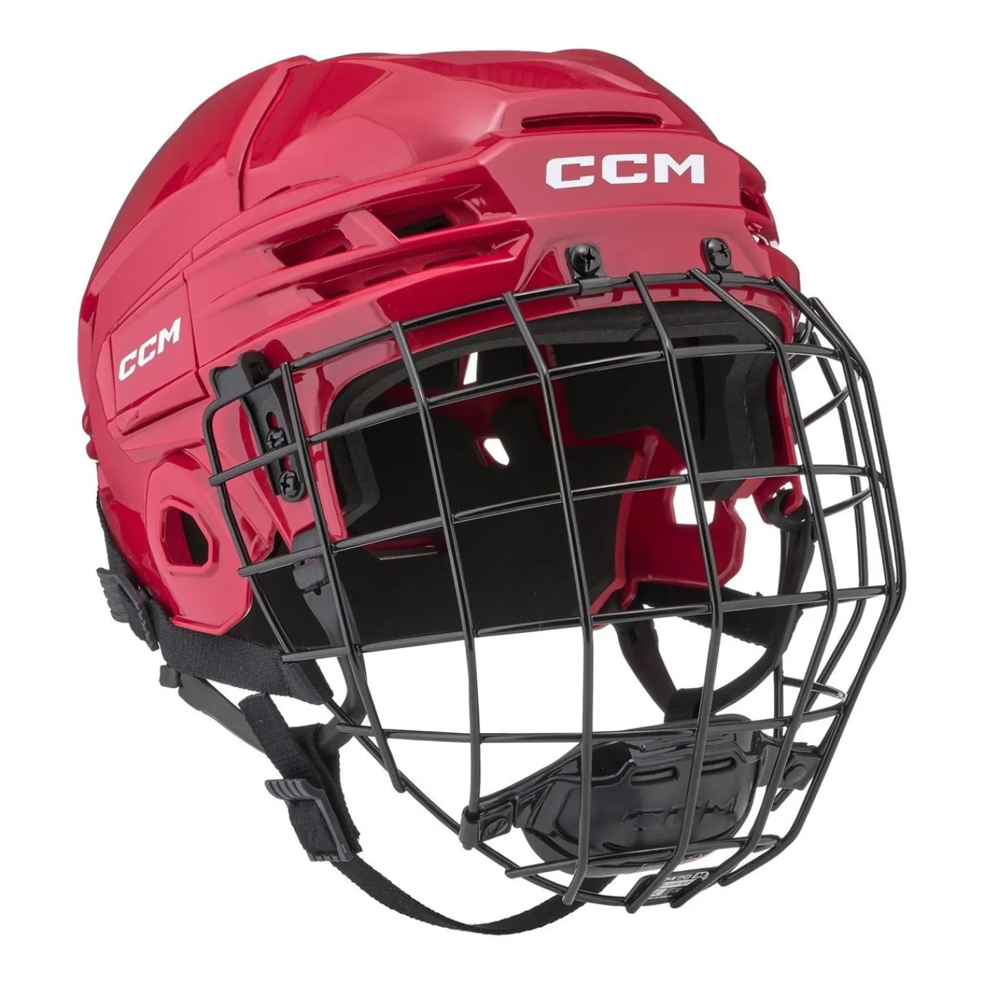 Best Hockeyhjälm Tacks 70 Combo Sr Red Hockeyhjälmar Med Galler