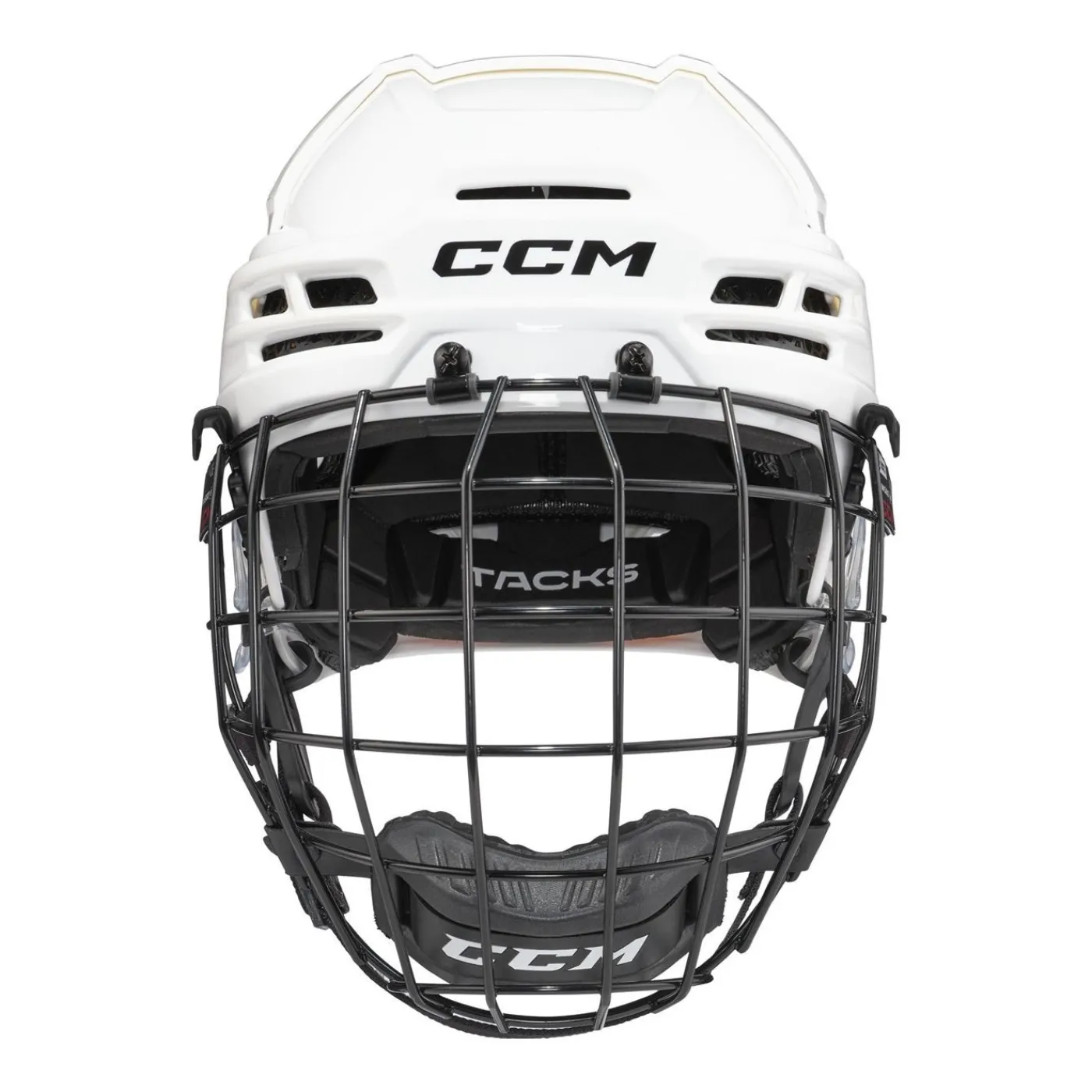 New Hockeyhjälm Tacks 720 Combo White Hockeyhjälmar Med Galler