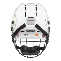 New Hockeyhjälm Tacks 720 Combo White Hockeyhjälmar Med Galler
