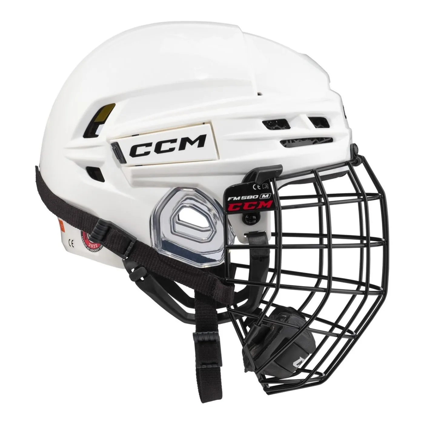 New Hockeyhjälm Tacks 720 Combo White Hockeyhjälmar Med Galler