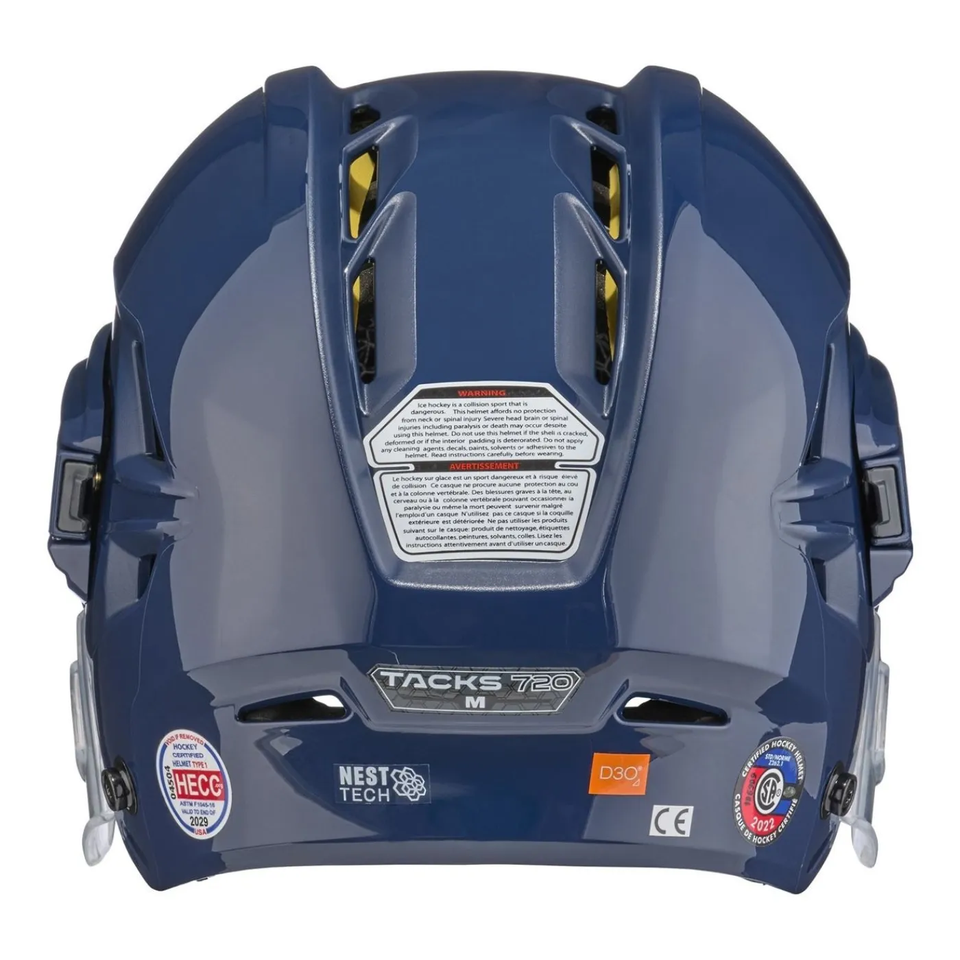 Best Hockeyhjälm Tacks 720 Sr Navy Hockeyhjälmar Utan Galler
