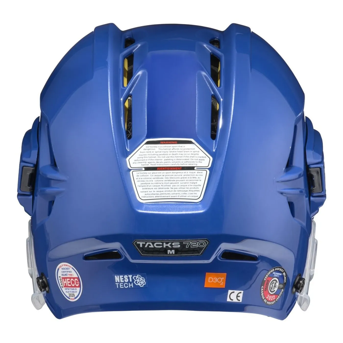 Clearance Hockeyhjälm Tacks 720 Sr Royal Hockeyhjälmar Utan Galler