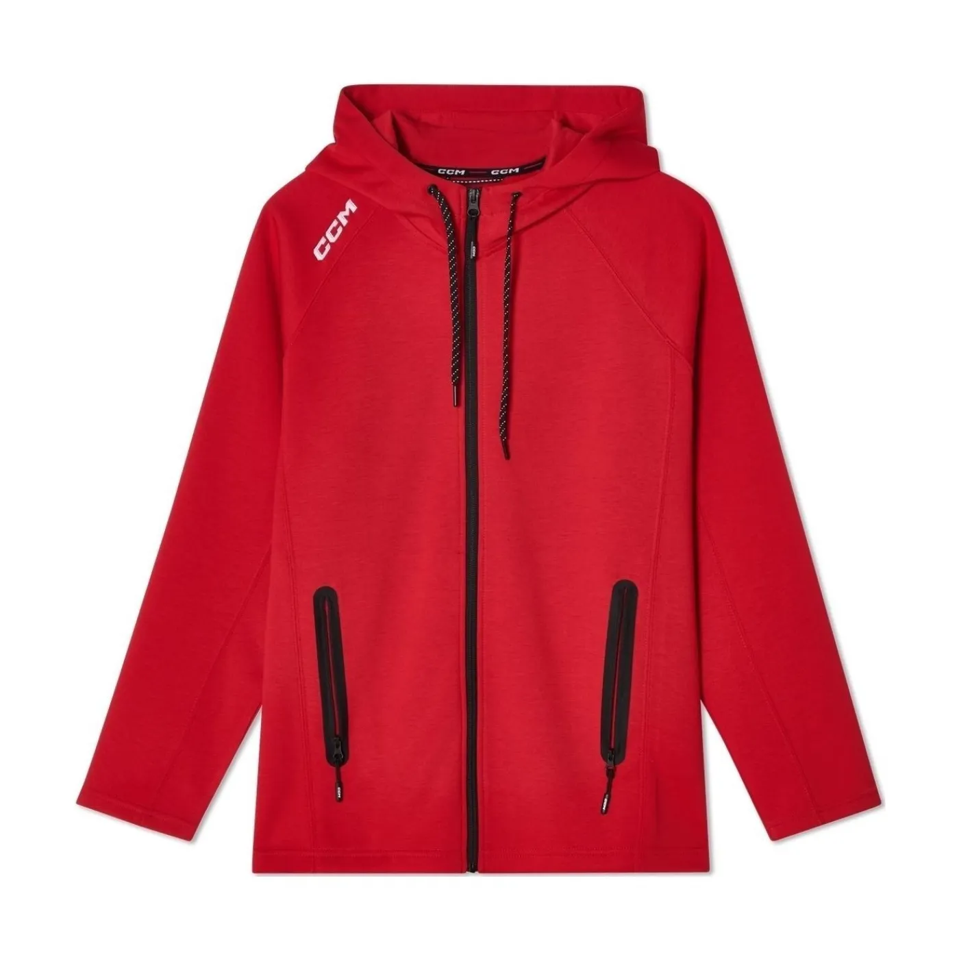 Hoodie Full Zip Tech Fleece Sr Red Hoodies Senior