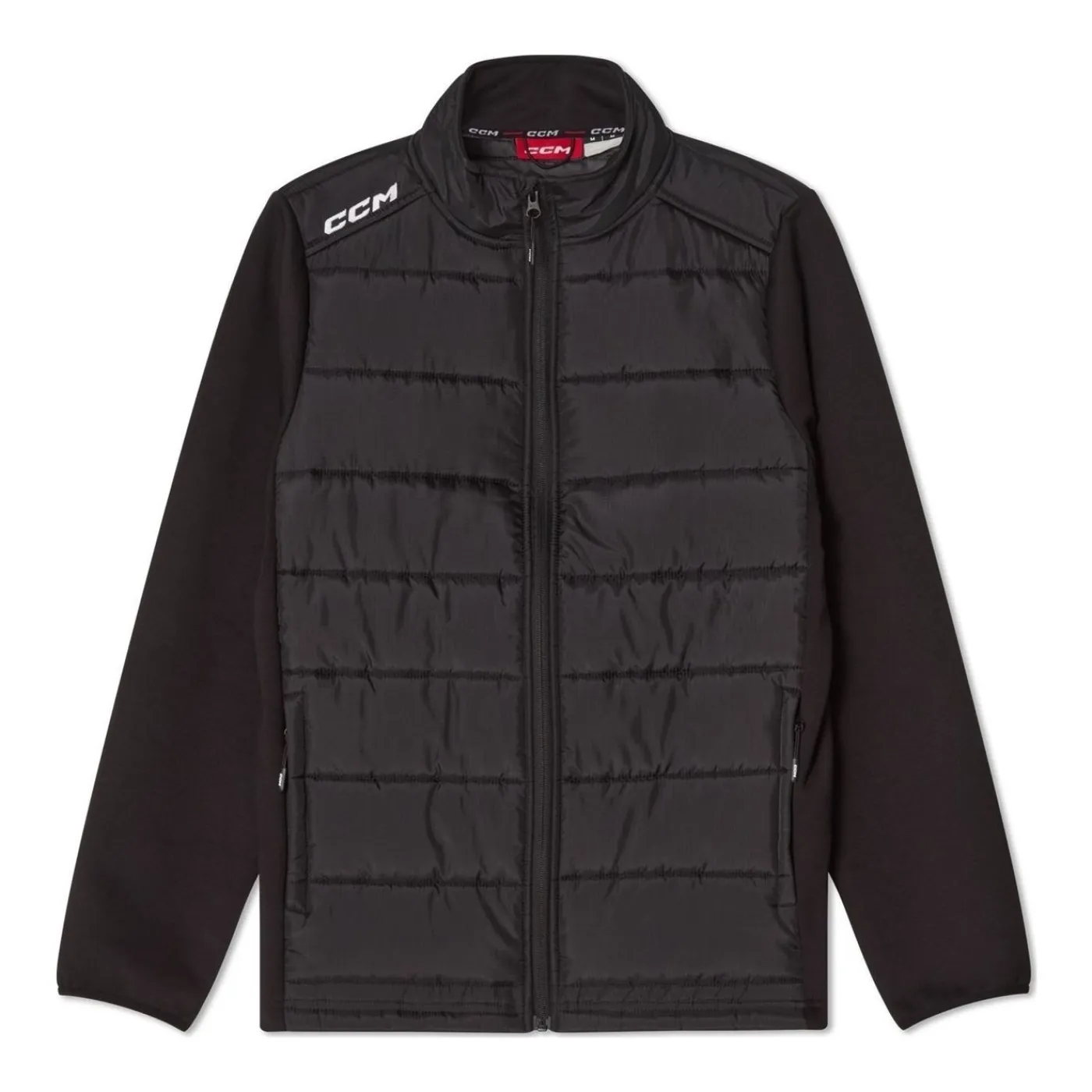 Hot Jacka Hybrid Quilted Sr Black Jackor Senior