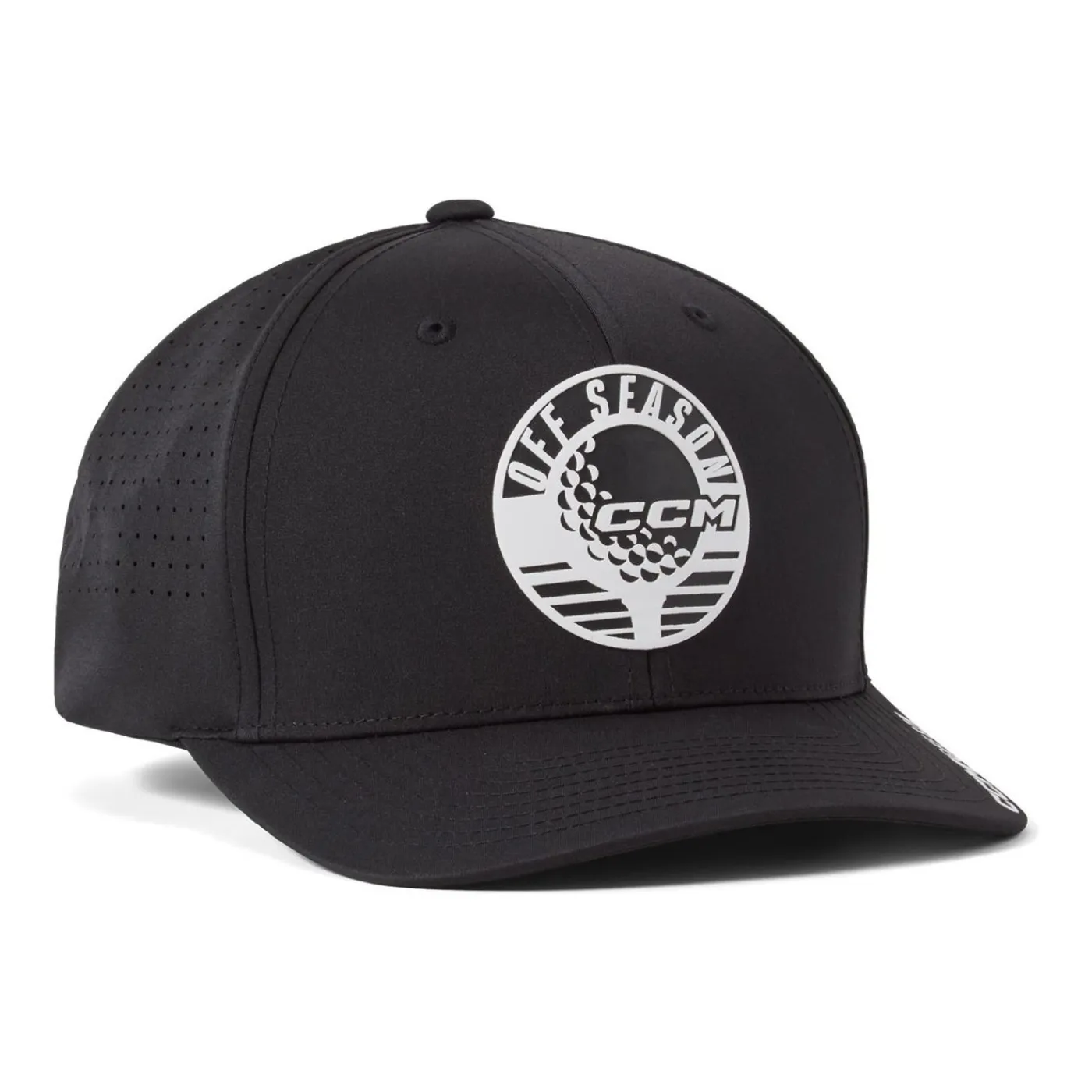 Clearance Keps Golf Perforated Black Hockeykepsar Ccm