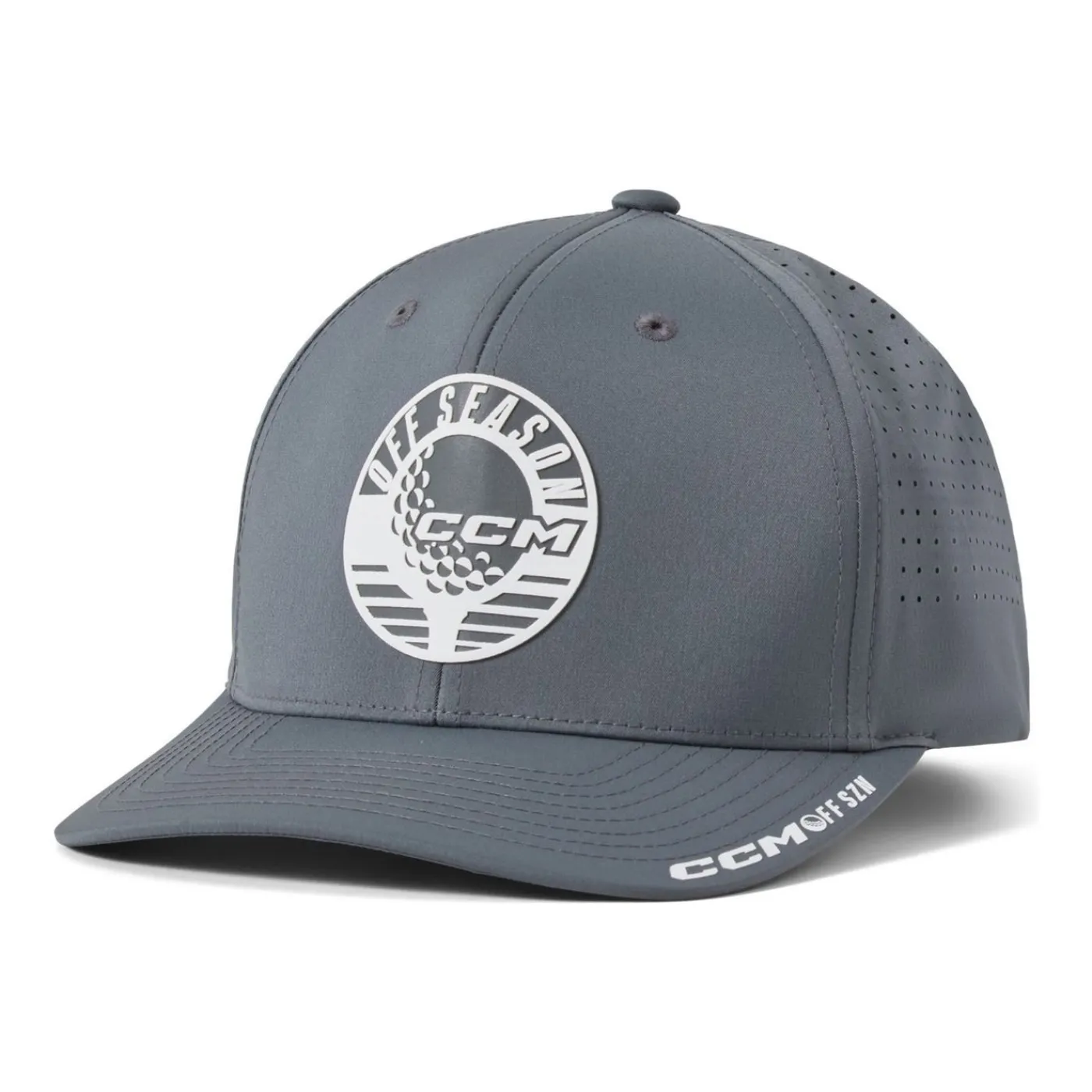 New Keps Golf Perforated Grey Hockeykepsar Ccm
