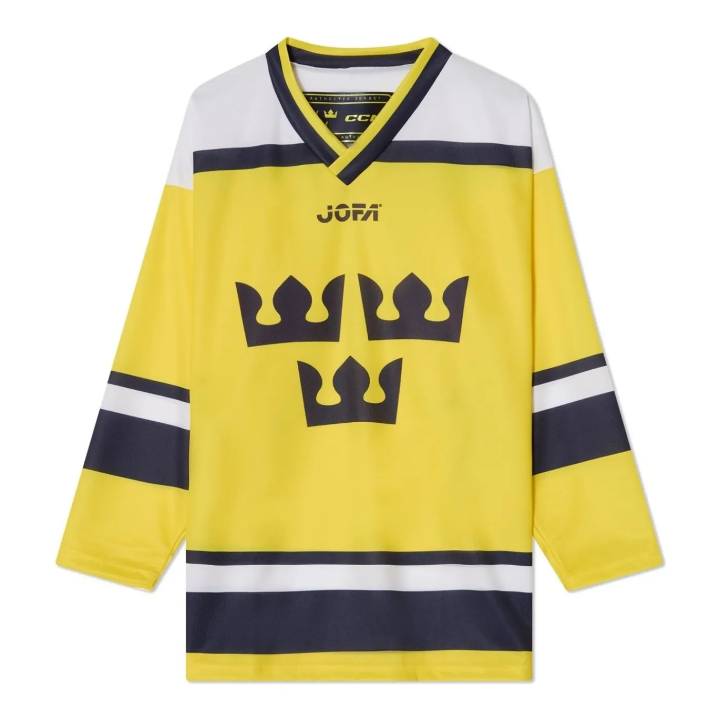 Best Matchtröja Replica JOFA Team Sweden Jr Nhl Replica Tröjor