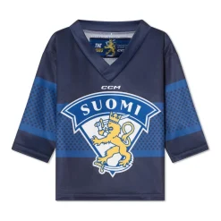 Outlet Matchtröja Replica Team Finland Yth Navy Nhl Replica Tröjor