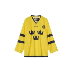 Clearance Matchtröja Replica Team Sweden Jr Yellow Nhl Replica Tröjor