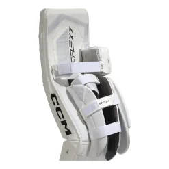 Clearance Målvaktsbenskydd EFLEX 7.9 Sr White Målvaktsbenskydd Senior
