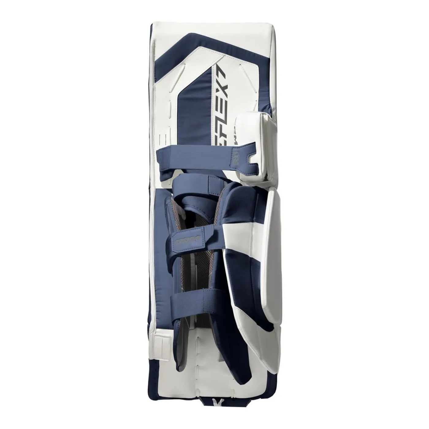 Discount Målvaktsbenskydd EFLEX 7.9 Sr White/Navy Målvaktsbenskydd Senior