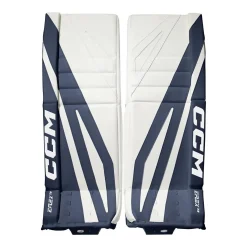 Discount Målvaktsbenskydd EFLEX 7.9 Sr White/Navy Målvaktsbenskydd Senior