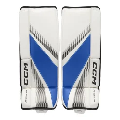 Outlet Målvaktsbenskydd PHENOM Yth White/Royal/Black Barn Ccm|Målvaktskombinat Barn (Yth)