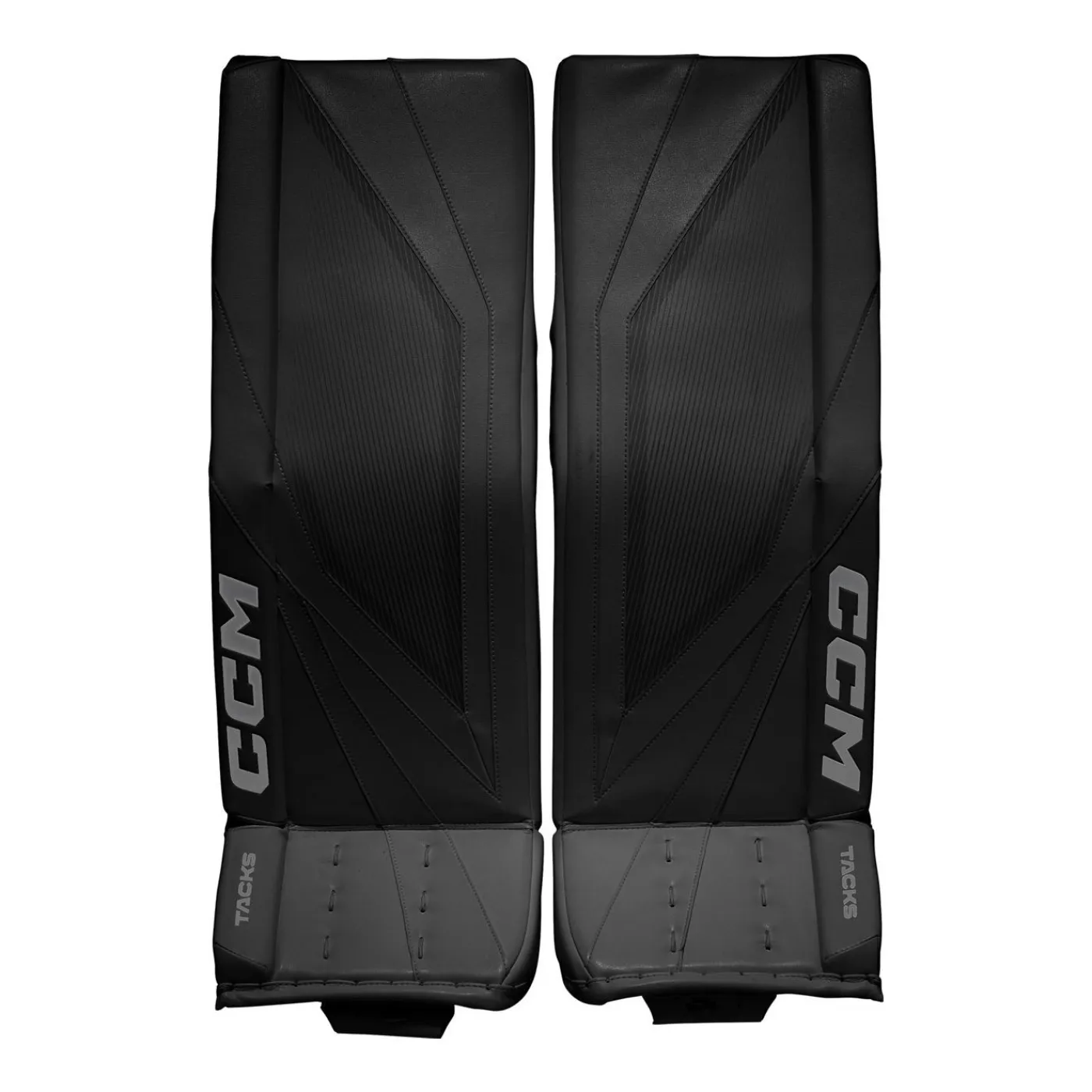 New Målvaktsbenskydd Tacks Sr Black/Black Målvaktsbenskydd Senior