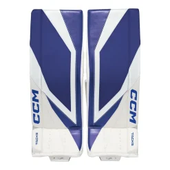 Outlet Målvaktsbenskydd Tacks Sr White/Navy Målvaktsbenskydd Senior