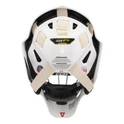 Hot Målvaktsmask Axis F5 Certified Cat-Eye Dekal Sr White/Red Målvaktsmasker Senior