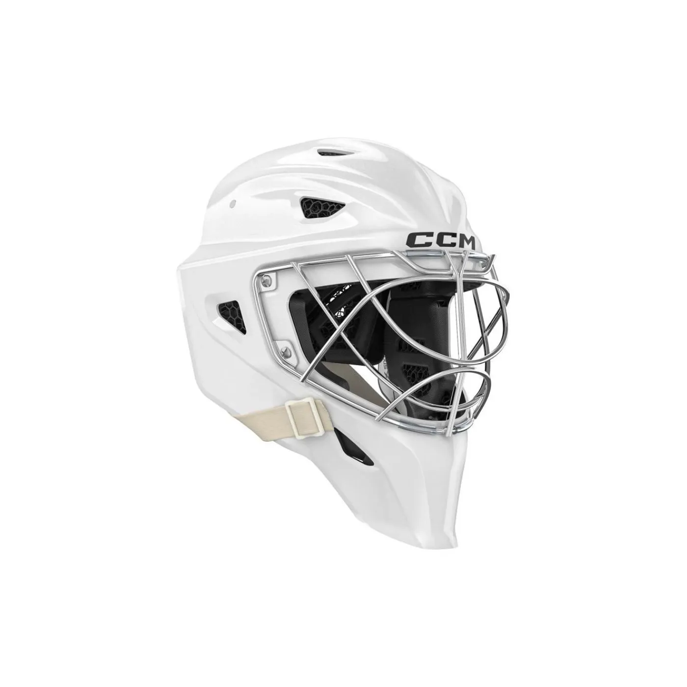 New Målvaktsmask AXIS XF Sr NC White Målvaktsmasker Senior