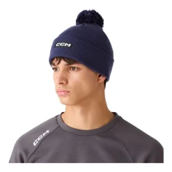 Sale Mössa Pom Knit Team Navy Mössor Ccm