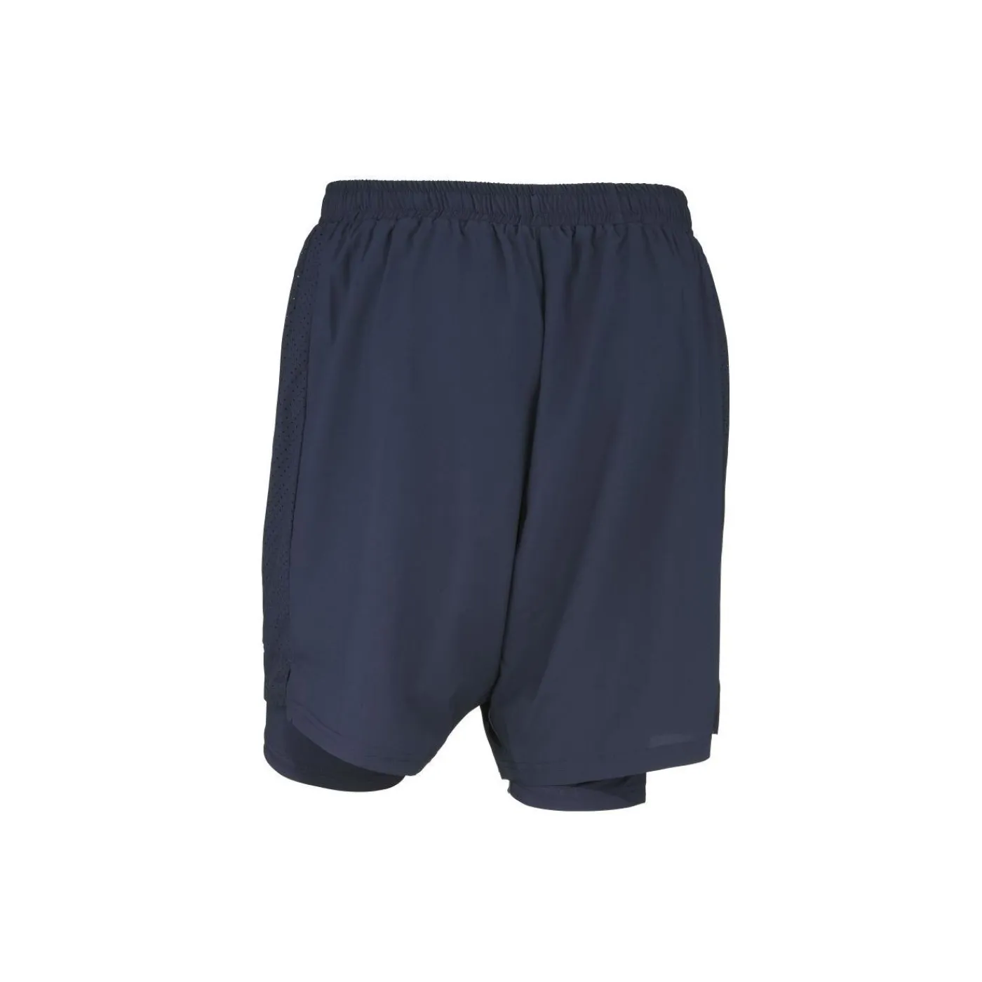 Hot Shorts 2-in-1 Training Sr Navy Shorts Senior