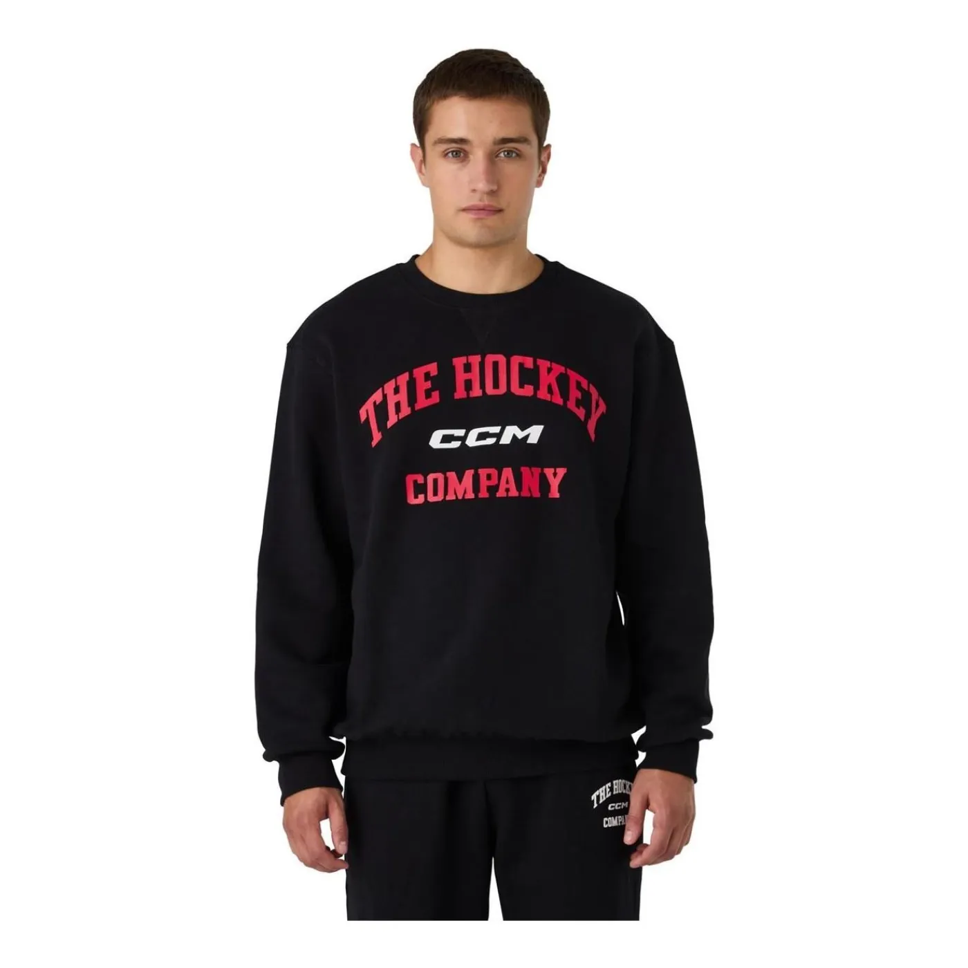 Sale Tröja Athleisure Fleece Sr Black Tröjor Senior