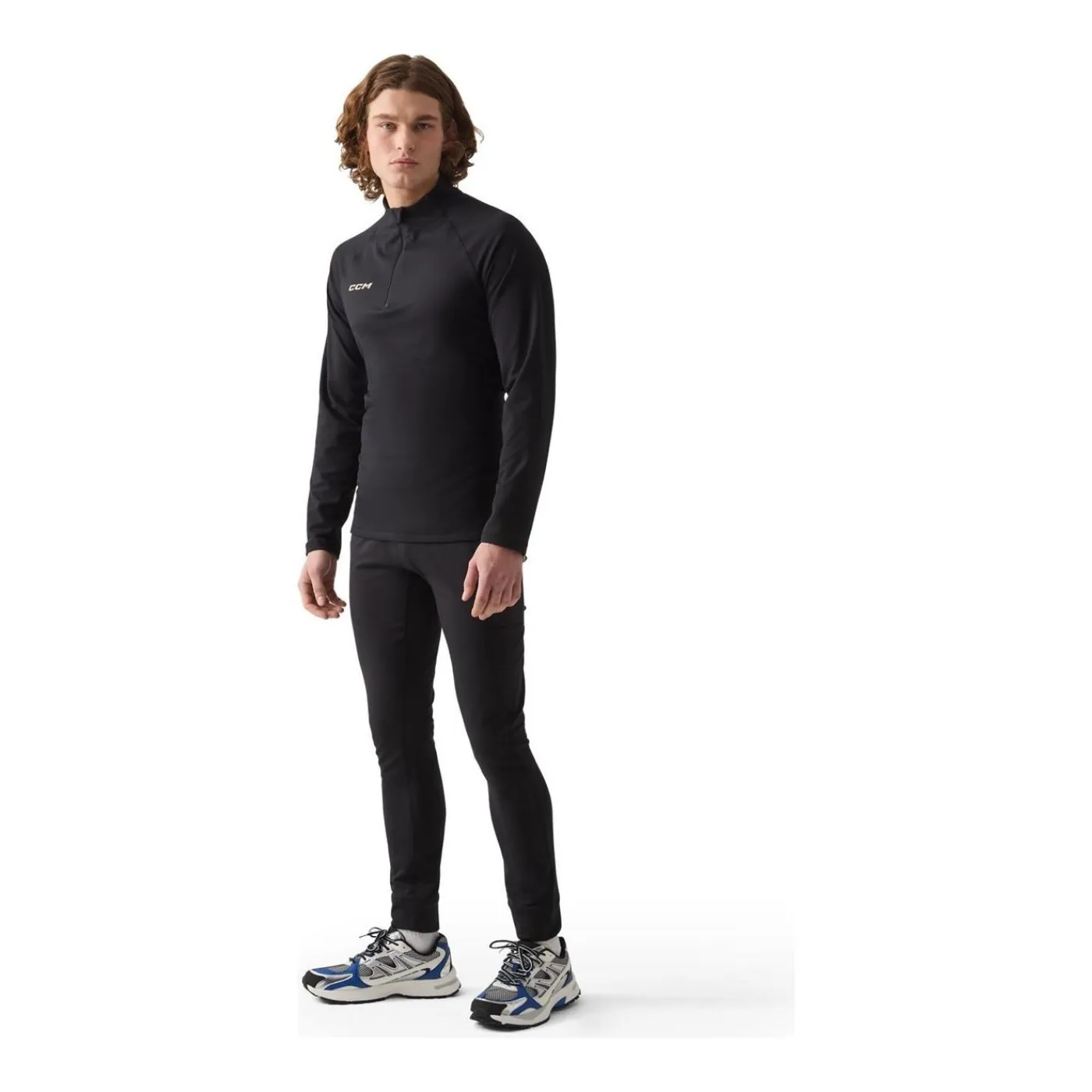 Hot Tröja Långärmad Thermal Sr Black Tröjor Senior